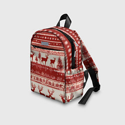 Детский рюкзак Красные олени, цвет: 3D-принт — фото 2