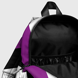 Детский рюкзак Ретро спортивный костюм с полосами, цвет: 3D-принт — фото 2