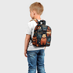 Детский рюкзак Медведи индейцы, цвет: 3D-принт — фото 2