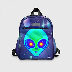 Детский рюкзак Пришелец в космосе, цвет: 3D-принт