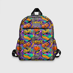 Детский рюкзак Graffiti style, цвет: 3D-принт