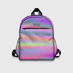 Детский рюкзак Голографические неоновые полосы, цвет: 3D-принт