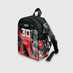 Детский рюкзак Seconds to mars fire, цвет: 3D-принт — фото 2