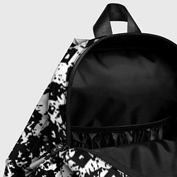 Детский рюкзак Roblox pattern game black, цвет: 3D-принт — фото 2