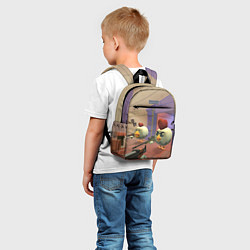 Детский рюкзак Чикен ган - скрин, цвет: 3D-принт — фото 2