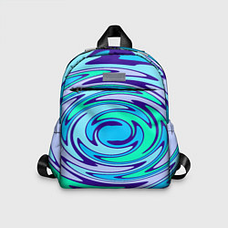Детский рюкзак Круговорот неоновый, цвет: 3D-принт