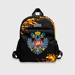 Детский рюкзак Герб краски россия, цвет: 3D-принт