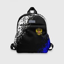 Детский рюкзак Герб РФ краски текстура, цвет: 3D-принт