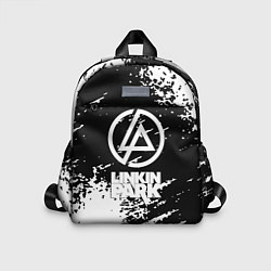 Детский рюкзак Linkin park logo краски текстура, цвет: 3D-принт