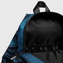 Детский рюкзак Яркая волнистая абстракция, цвет: 3D-принт — фото 2