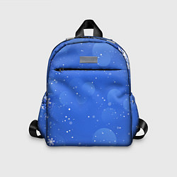 Детский рюкзак Снежный паттерн, цвет: 3D-принт