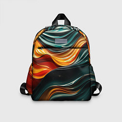 Детский рюкзак Вязкая объемная текстура, цвет: 3D-принт