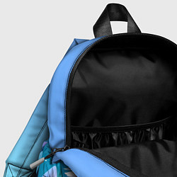 Детский рюкзак Мультяшный енот, цвет: 3D-принт — фото 2