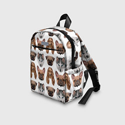 Детский рюкзак Текстура собак, цвет: 3D-принт — фото 2