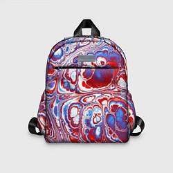 Детский рюкзак Абстрактный разноцветный паттерн, цвет: 3D-принт