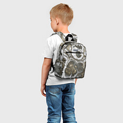 Детский рюкзак Абстрактный разноцветный узор, цвет: 3D-принт — фото 2