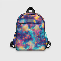 Детский рюкзак Космические яркие узоры, цвет: 3D-принт