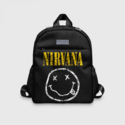 Детский рюкзак Джинсовка с nirvana, цвет: 3D-принт