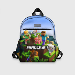 Детский рюкзак Minecraft pixel world