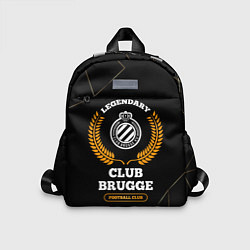 Детский рюкзак Лого Club Brugge и надпись legendary football club