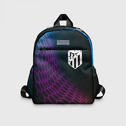 Детский рюкзак Atletico Madrid футбольная сетка, цвет: 3D-принт