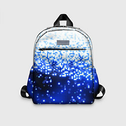 Детский рюкзак Поврежденный цифровой скин - осыпающиеся пиксели, цвет: 3D-принт