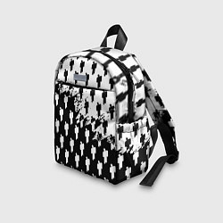 Детский рюкзак Billie Eilish pattern black, цвет: 3D-принт — фото 2