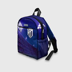 Детский рюкзак Atletico Madrid ночное поле, цвет: 3D-принт — фото 2