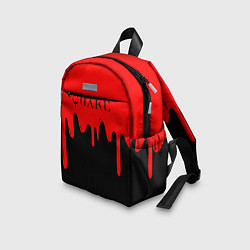 Детский рюкзак Quake краски текстура шутер, цвет: 3D-принт — фото 2