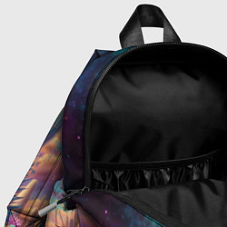 Детский рюкзак Кактусы цветущие под космическим небом, цвет: 3D-принт — фото 2