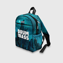 Детский рюкзак Dnb night, цвет: 3D-принт — фото 2