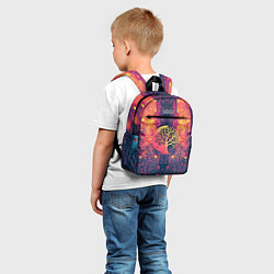Детский рюкзак Логотип кибернетического дерева, цвет: 3D-принт — фото 2