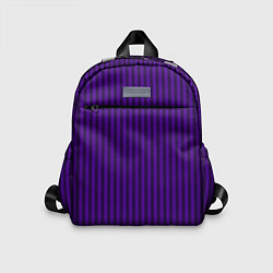 Детский рюкзак Яркий фиолетовый в полоску