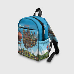 Детский рюкзак Фантастический парящий дом, цвет: 3D-принт — фото 2