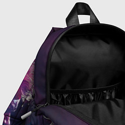 Детский рюкзак Человек растворяющийся в фиолетовом дыму, цвет: 3D-принт — фото 2
