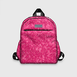Детский рюкзак Яркий розовый абстракция, цвет: 3D-принт