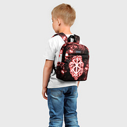 Детский рюкзак Неоновое клеймо жертвы из Берсерка, цвет: 3D-принт — фото 2
