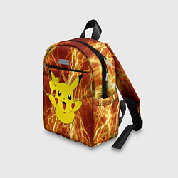 Детский рюкзак Pikachu yellow lightning, цвет: 3D-принт — фото 2