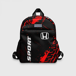Детский рюкзак Honda red sport tires, цвет: 3D-принт