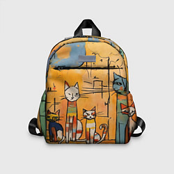 Детский рюкзак Котеечки, цвет: 3D-принт