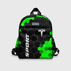 Детский рюкзак Tesla green sport hexagon