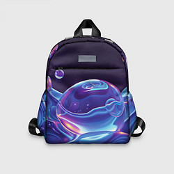 Детский рюкзак Космические мыльные пузыри, цвет: 3D-принт