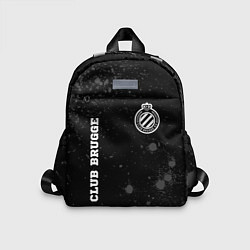 Детский рюкзак Club Brugge sport на темном фоне вертикально