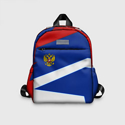 Детский рюкзак Россия спортивная коллекция геометрия, цвет: 3D-принт