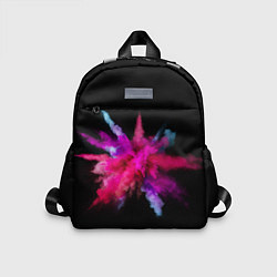 Детский рюкзак Яркий разлетающийся песок, цвет: 3D-принт