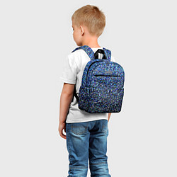 Детский рюкзак Шум пикселей, цвет: 3D-принт — фото 2