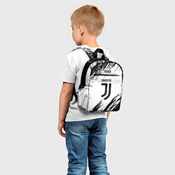 Детский рюкзак Juventus краски, цвет: 3D-принт — фото 2