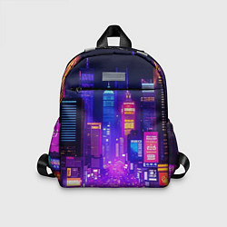 Детский рюкзак Город ночью, цвет: 3D-принт