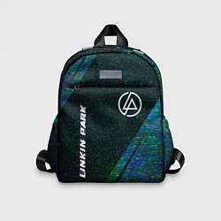 Детский рюкзак Linkin Park glitch blue