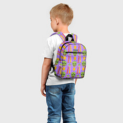 Детский рюкзак Психоделическое нло, цвет: 3D-принт — фото 2